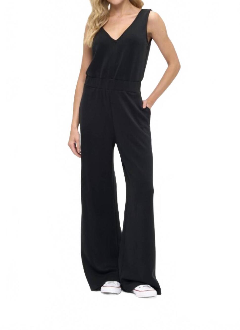 NEW ARIELLA tank scuba jumpsuit in black